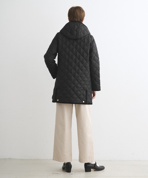Traditional Weatherwear(トラディショナルウェザーウェア)の「ARKLEY MIDDLE HOOD(その他アウター・レディース・ブラック/カーキ/カーキ系1・34/36)」の8枚目の写真