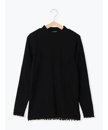 Samansa Mos2 | テレコリブハイネックカットソー(Tシャツ/カットソー)