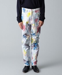 International Gallery BEAMS | ペイントデニムパンツ(デニムパンツ)