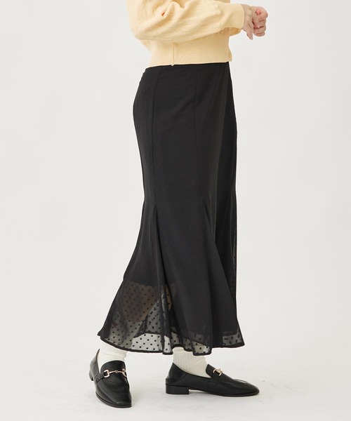 【セール】DOT PATTERN MERMAID SKIRT(スカート)|MILKFED.(ミルクフェド) 【セール】DOT PATTERN MERMAID SKIRT(スカート)|MILKFED.(ミルクフェド)