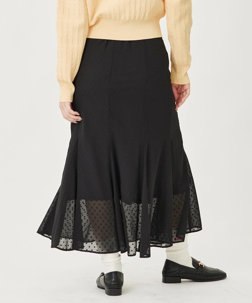 【セール】DOT PATTERN MERMAID SKIRT(スカート)|MILKFED.(ミルクフェド) 【セール】DOT PATTERN MERMAID SKIRT(スカート)|MILKFED.(ミルクフェド)