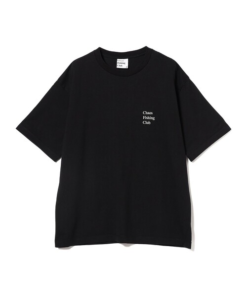 Chaos Fishing Club(カオスフィッシングクラブ)の「Chaos Fishing Club / LOGO CREW NECK T-SHIRT(Tシャツ/カットソー・メンズ・ホワイト/ブラック/ネイビー・L/XL/M)」の7枚目の写真