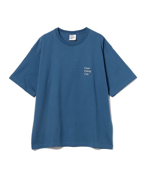 Chaos Fishing Club(カオスフィッシングクラブ)の「Chaos Fishing Club / LOGO CREW NECK T-SHIRT(Tシャツ/カットソー・メンズ・ホワイト/ブラック/ネイビー・L/XL/M)」の10枚目の写真
