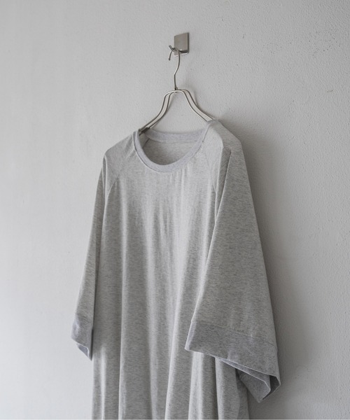 Utusiyo（ウツシヨ）の「oversized T-shirt 吹（Tシャツ/カットソー・メンズ・ブラック/ホワイト・FREE）」の15枚目の写真