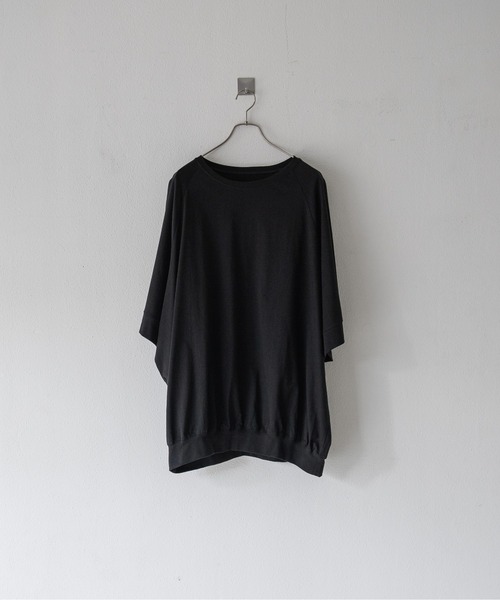 Utusiyo（ウツシヨ）の「oversized T-shirt 吹（Tシャツ/カットソー・メンズ・ブラック/ホワイト・FREE）」の16枚目の写真