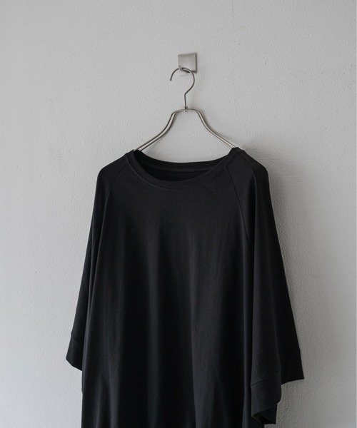 Utusiyo（ウツシヨ）の「oversized T-shirt 吹（Tシャツ/カットソー・メンズ・ブラック/ホワイト・FREE）」の17枚目の写真