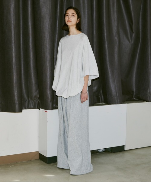 Utusiyo（ウツシヨ）の「oversized T-shirt 吹（Tシャツ/カットソー・メンズ・ブラック/ホワイト・FREE）」の9枚目の写真