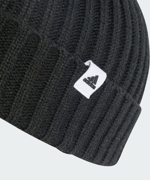 adidas（アディダス）の「フィッシャーマンビーニー / アディダス adidas（ニットキャップ/ビーニー・メンズ・Black・LARGE/MEDIUM/SMALL）」の3枚目の写真