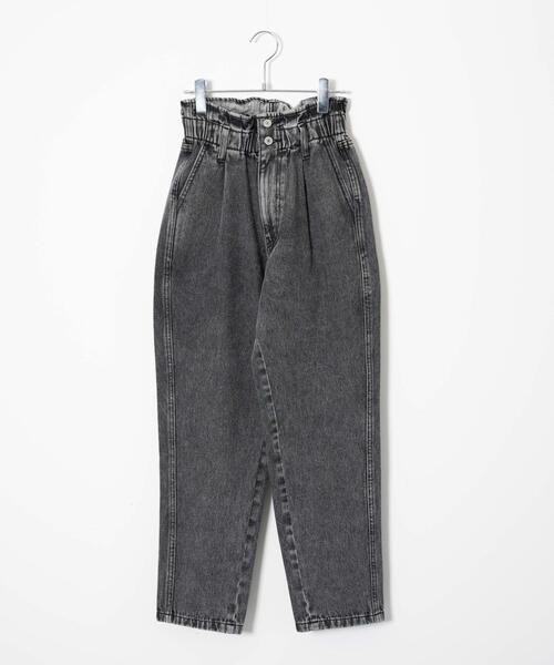 WEGO（ウィゴー）の「WEGO/【マルチサイズ】ウエストフリルマムデニムパンツ（デニムパンツ・レディース・ライトインディゴブルー/ブラック系その他/ホワイト・SMALL/MEDIUM/LARGE/X-SMALL）」の16枚目の写真