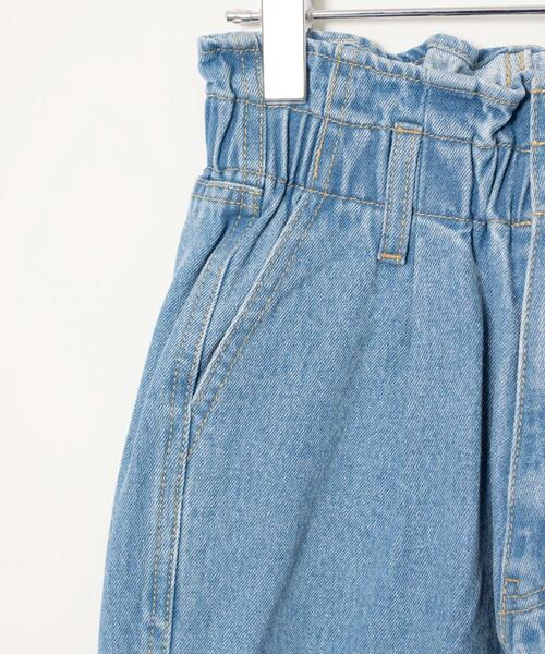 WEGO（ウィゴー）の「WEGO/【マルチサイズ】ウエストフリルマムデニムパンツ（デニムパンツ・レディース・ライトインディゴブルー/ブラック系その他/ホワイト・SMALL/MEDIUM/LARGE/X-SMALL）」の21枚目の写真