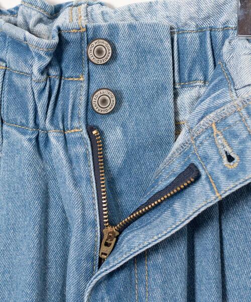 WEGO（ウィゴー）の「WEGO/【マルチサイズ】ウエストフリルマムデニムパンツ（デニムパンツ・レディース・ライトインディゴブルー/ブラック系その他/ホワイト・SMALL/MEDIUM/LARGE/X-SMALL）」の19枚目の写真