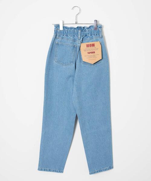 WEGO（ウィゴー）の「WEGO/【マルチサイズ】ウエストフリルマムデニムパンツ（デニムパンツ・レディース・ライトインディゴブルー/ブラック系その他/ホワイト・SMALL/MEDIUM/LARGE/X-SMALL）」の18枚目の写真