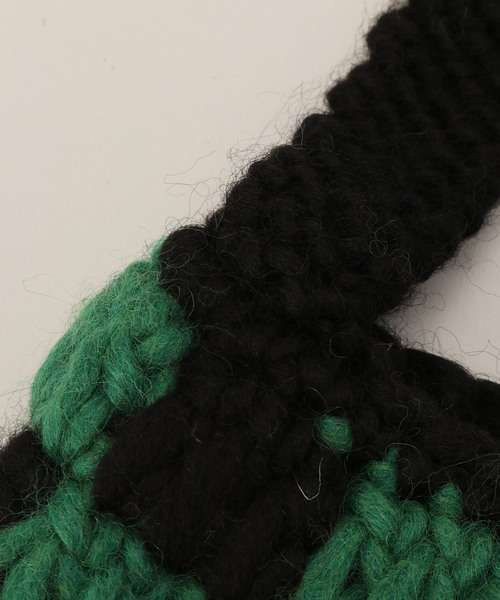 bal(バル)の「【BAL/ バル】Original HAND KNIT SACOCHE:サコッシュ(ショルダーバッグ・レディース・グリーン・FREE)」の7枚目の写真
