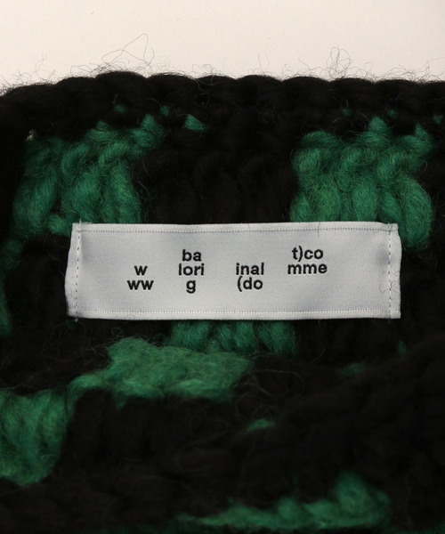 bal(バル)の「【BAL/ バル】Original HAND KNIT SACOCHE:サコッシュ(ショルダーバッグ・レディース・グリーン・FREE)」の8枚目の写真