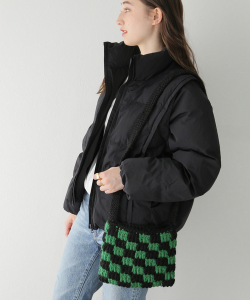 bal(バル)の「【BAL/ バル】Original HAND KNIT SACOCHE:サコッシュ(ショルダーバッグ・レディース・グリーン・FREE)」の12枚目の写真