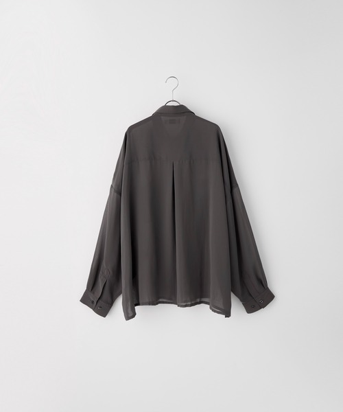 tシャツ ルーズドレープシアートップス レディース ドレープルーズ シアーシャツ（シャツ/ブラウス）｜Loose/ルース