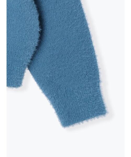 Lugnoncure(ルノンキュール)の「フェザーレギュラー丈前後着カーデ(カーディガン/ボレロ・レディース・ベージュ/ブラック/ブルー・F)」の18枚目の写真