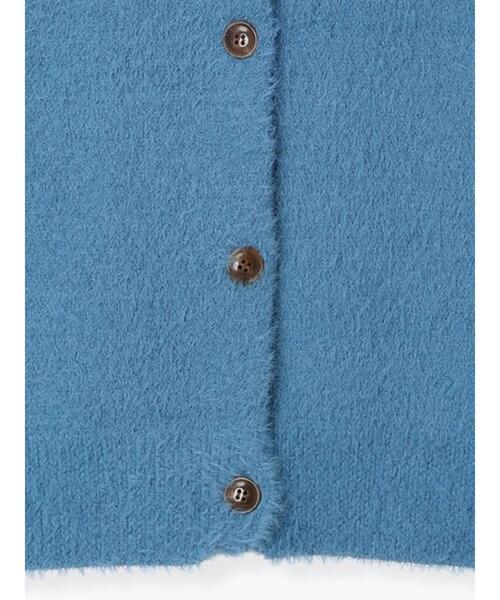 Lugnoncure(ルノンキュール)の「フェザーレギュラー丈前後着カーデ(カーディガン/ボレロ・レディース・ベージュ/ブラック/ブルー・F)」の19枚目の写真