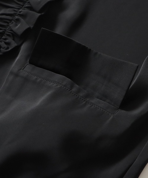 antiqua（アンティカ）の「フリルパールジレ（ベスト・レディース・ブラック・FREE）」の15枚目の写真