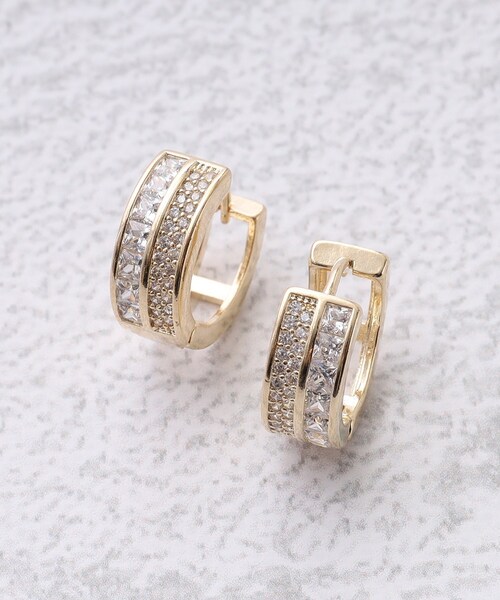 SHOO・LA・RUE(シューラルー)の「◆ワンタッチピアス(ピアス(両耳用)・レディース・シルバー系1/シルバー系2/ゴールド系/ゴールド系1/ゴールド系2/シルバー系・00)」の6枚目の写真