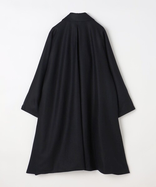 HAVERSACK（ハバーザック）の「HAVERSACK ボイルドウールコート（ステンカラーコート・メンズ・ネイビー・M）」の9枚目の写真