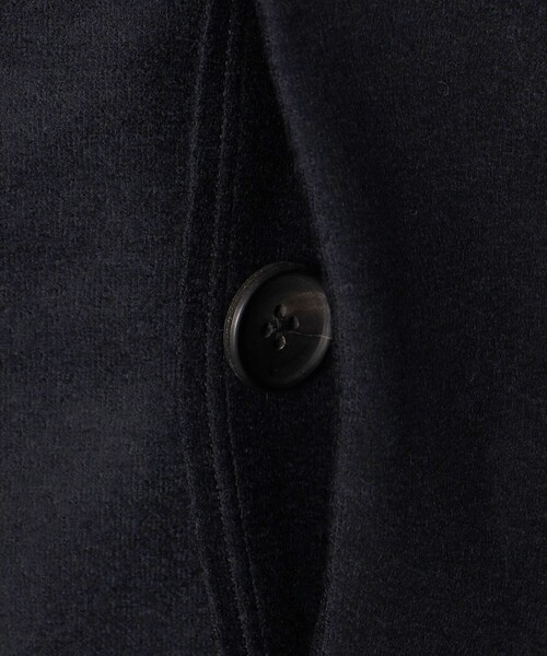 HAVERSACK（ハバーザック）の「HAVERSACK ボイルドウールコート（ステンカラーコート・メンズ・ネイビー・M）」の11枚目の写真