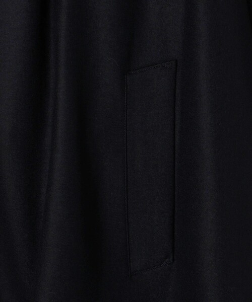 HAVERSACK（ハバーザック）の「HAVERSACK ボイルドウールコート（ステンカラーコート・メンズ・ネイビー・M）」の10枚目の写真