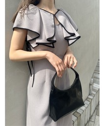 SNIDEL - 【正規品】snidel ラッフルボレロパイピングワンピース