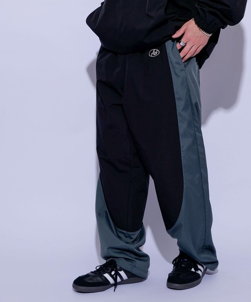 re_k by JUNRED（レクバイジュンレッド）の「re_k by JUNRED / バイカラーウーブントラックパンツ（その他パンツ・メンズ・ブラック/ベージュ系その他/チャコールグレー・S/M/L）」の19枚目の写真