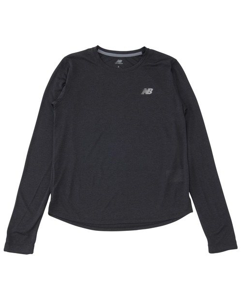 NEW BALANCE（ニューバランス）の「Athletics ロングスリーブTシャツ（Tシャツ/カットソー・レディース・ブラック/ベビーピンク・SMALL/MEDIUM/LARGE）」の3枚目の写真