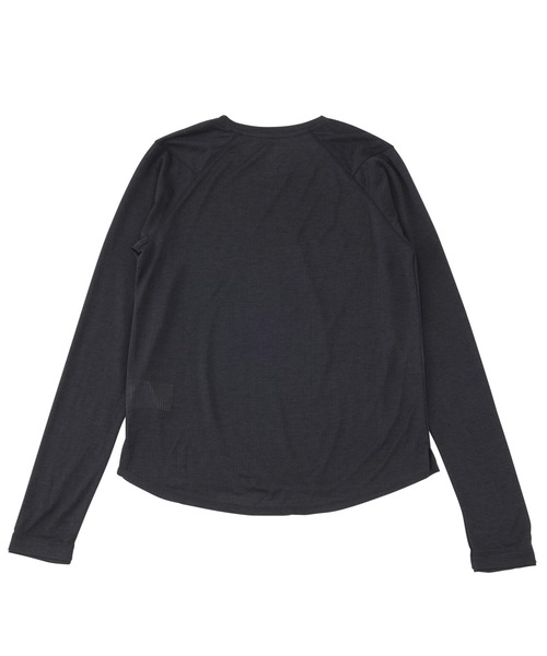 NEW BALANCE（ニューバランス）の「Athletics ロングスリーブTシャツ（Tシャツ/カットソー・レディース・ブラック/ベビーピンク・SMALL/MEDIUM/LARGE）」の6枚目の写真