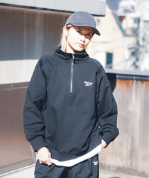 【Reebok/リーボック】ハーフジップスウェットトップス/トレーナー