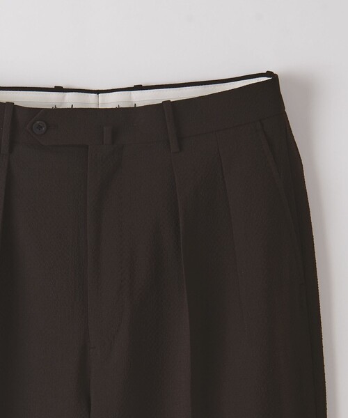 Steven Alan(スティーブンアラン)の「<Steven Alan> TWサッカー インツープリーツ ドレス トラウザーズ テーパード(スラックス・メンズ・ブラック/ダークブラウン・S/M/L/XL)」の22枚目の写真