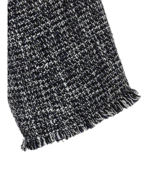 YECCA VECCA（イェッカヴェッカ）の「ノーカラーツイードジャケット②（その他アウター・レディース・ネイビー・FREE）」の17枚目の写真