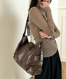 UNE MANSION（ユヌマンション）の「2WAYサイドベルトダブルポケットバッグ（ショルダーバッグ）」