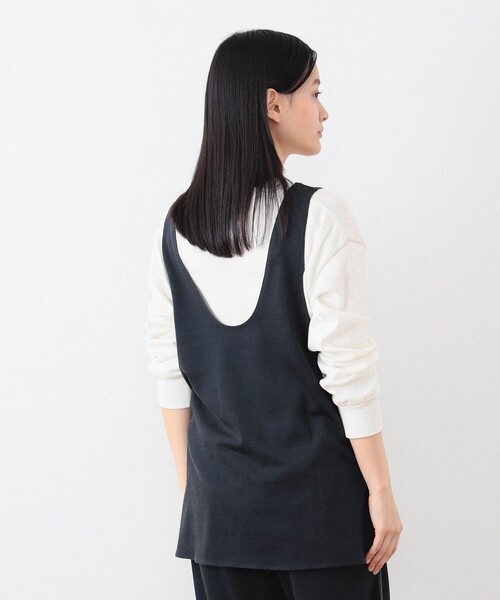 BEAMS BOY(ビームスボーイ)の「ナンバリング タンク(タンクトップ・レディース・ブラック/ダークグリーン・ONE SIZE)」の5枚目の写真