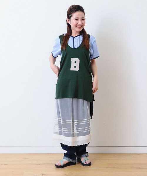 BEAMS BOY（ビームスボーイ）の「ナンバリング タンク（タンク