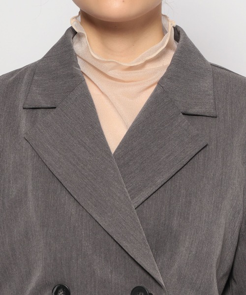 mysty woman（ミスティウーマン）の「アソートショートジャケット　108320（テーラードジャケット・レディース・ホワイト系その他/モカ/チャコールグレー・FREE）」の16枚目の写真