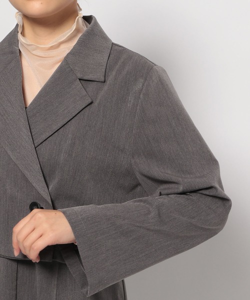 mysty woman（ミスティウーマン）の「アソートショートジャケット　108320（テーラードジャケット・レディース・ホワイト系その他/モカ/チャコールグレー・FREE）」の17枚目の写真