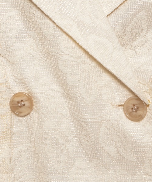 mysty woman（ミスティウーマン）の「アソートショートジャケット　108320（テーラードジャケット・レディース・ホワイト系その他/モカ/チャコールグレー・FREE）」の20枚目の写真