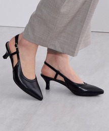HIMIKO（ヒミコ）の「【Made in Japan】パイピングバックストラップパンプス/641116（パンプス）」