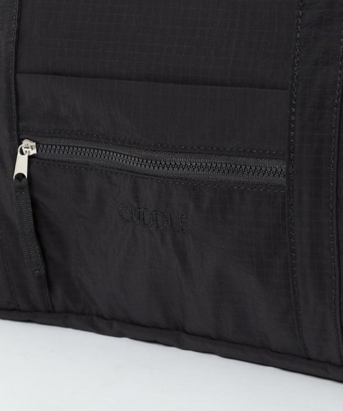 Heather(ヘザー)の「ナイロンボストンBAG 109470(ボストンバッグ・レディース・ブラック/グレー・ONE SIZE)」の4枚目の写真