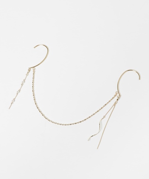 SMELLY（スメリー）の「ボールチェーンバックカチューシャ（カチューシャ・レディース・ゴールド・-）」の5枚目の写真