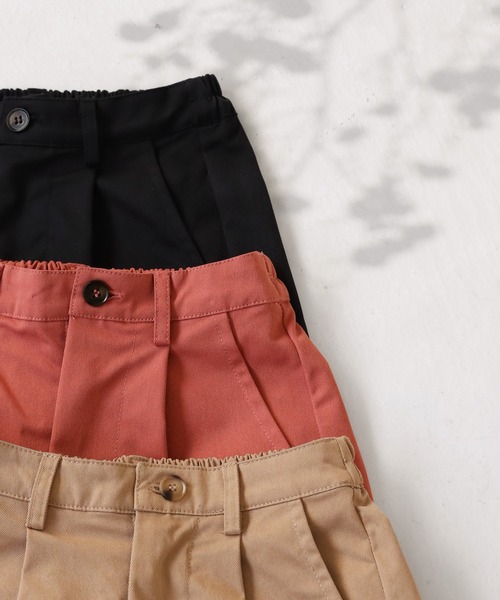antiqua(アンティカ)の「タックハーフパンツ(その他パンツ・キッズ・ブラック/ピンク/ベージュ・130/120)」の22枚目の写真