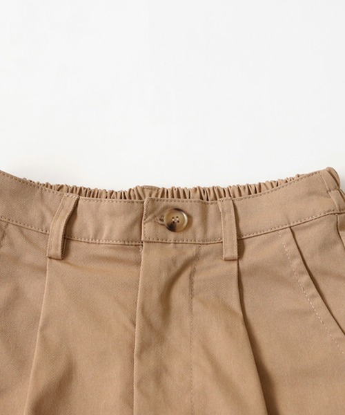 antiqua(アンティカ)の「タックハーフパンツ(その他パンツ・キッズ・ブラック/ピンク/ベージュ・130/120)」の14枚目の写真