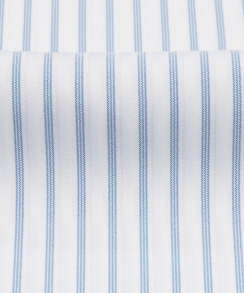 TOKYO SHIRTS（トウキョウシャツ）の「COFREX スタンドビジュー 長袖ブラウス レディースシャツ（シャツ/ブラウス・レディース・ブルー・S/M/L/LL）」の5枚目の写真