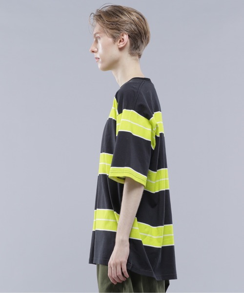 MANASTASH（マナスタッシュ）の「MANASTASH/マナスタッシュ/ABERDEEN RUGGER TEE/アバディーンラガーTシャツ（Tシャツ/カットソー・メンズ・ブラック/ホワイト/オリーブ・M/L/XL/S）」の7枚目の写真