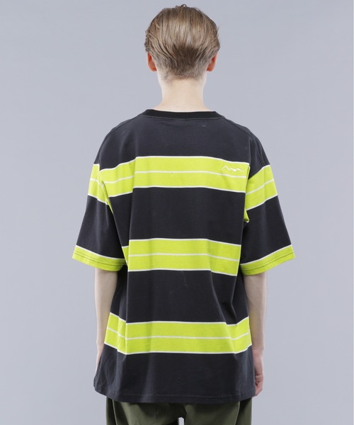 MANASTASH（マナスタッシュ）の「MANASTASH/マナスタッシュ/ABERDEEN RUGGER TEE/アバディーンラガーTシャツ（Tシャツ/カットソー・メンズ・ブラック/ホワイト/オリーブ・M/L/XL/S）」の8枚目の写真