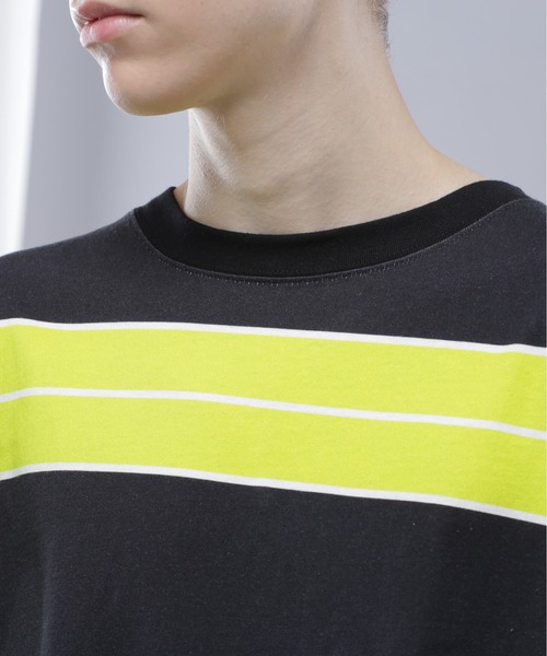 MANASTASH（マナスタッシュ）の「MANASTASH/マナスタッシュ/ABERDEEN RUGGER TEE/アバディーンラガーTシャツ（Tシャツ/カットソー・メンズ・ブラック/ホワイト/オリーブ・M/L/XL/S）」の9枚目の写真