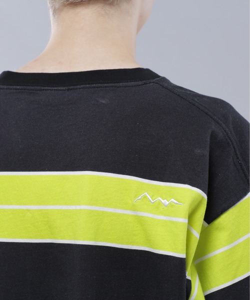 MANASTASH（マナスタッシュ）の「MANASTASH/マナスタッシュ/ABERDEEN RUGGER TEE/アバディーンラガーTシャツ（Tシャツ/カットソー・メンズ・ブラック/ホワイト/オリーブ・M/L/XL/S）」の12枚目の写真